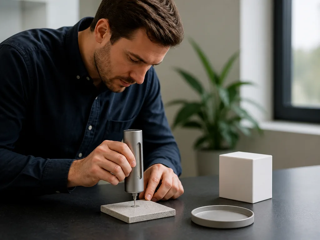 Des stagiaires en atelier handi-apprenant manipulent des objets adaptés